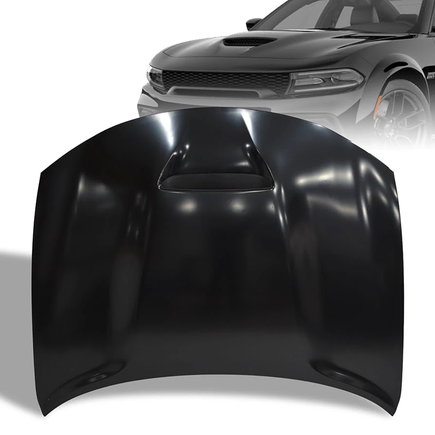 Dodge Charger 2018-2019-2020-2021-2022-2023 Hood Aluminum