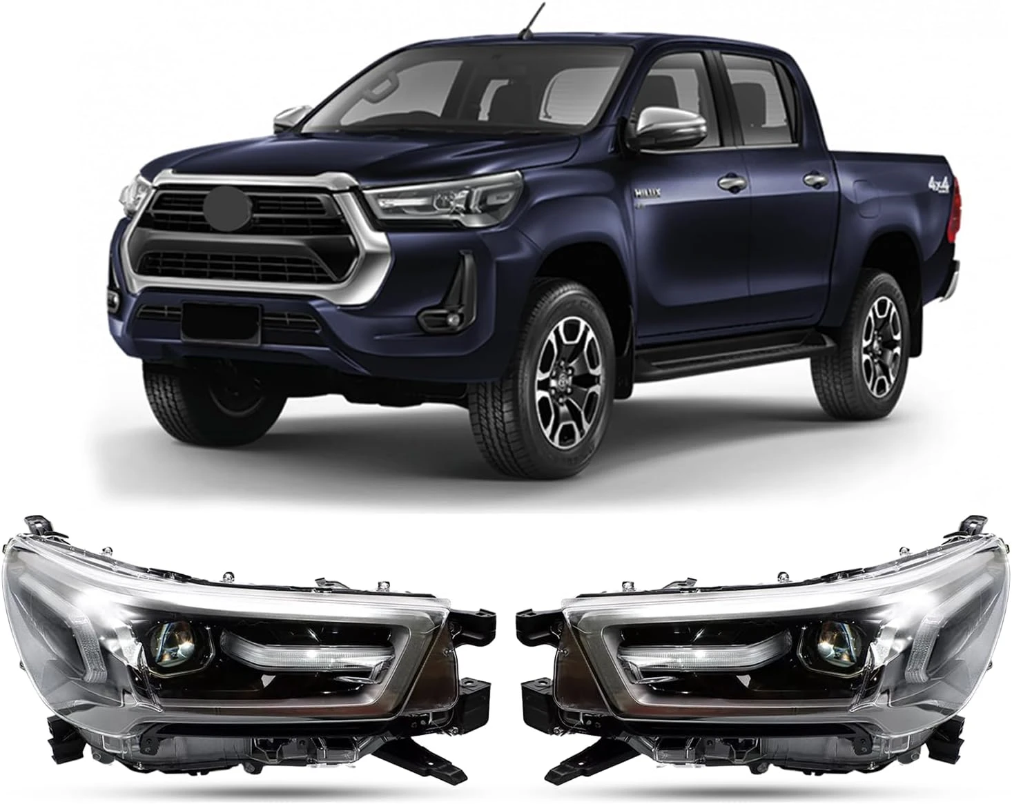 Toyota Hilux revo Head Light 2023-2024-2025