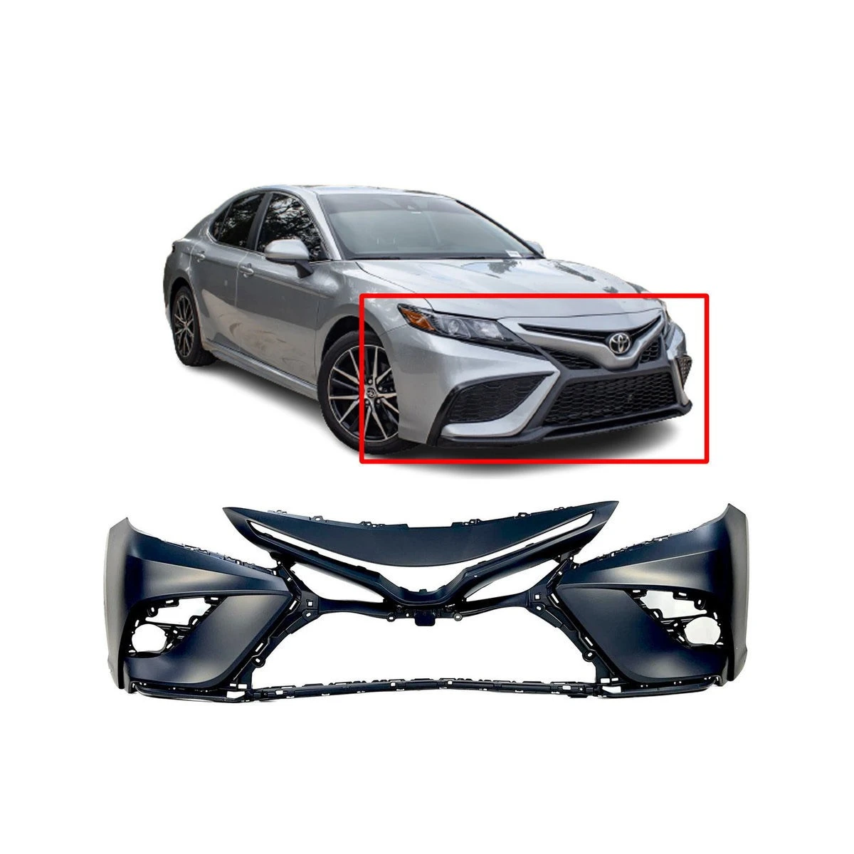 Toyota Camry 2020-2021-2022 Front Bumper